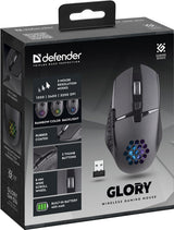 Defender GLORY GM-514 mus Spil Højre hånd RF trådløst Optisk 3200 dpi