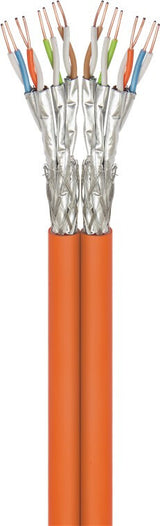 Goobay 75714 netværkskabel Orange 50 m Cat7a S/FTP (S-STP)