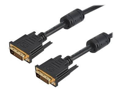 Prokord DVI-D 0130 DVI kabel 15 m Sort