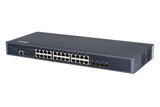 Extralink EX.19720 netværksswitch Administreret L3 Gigabit Ethernet (10/100/1000) 1U Sort