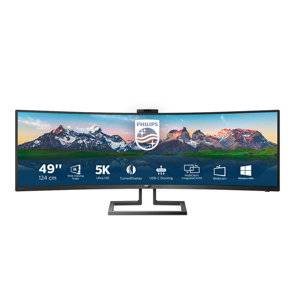 Philips P Line 32:9 SuperWide buet LCD-skærm 499P9H/00