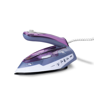 Maestro MR-317T strygejern Tør & dampstrygejern Non-stick bundplade 1100 W Lilla, Blå, Hvid
