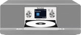 TechniSat DIGITRADIO 372 CD IR Internet Analog & digital Anthracit, Sølv