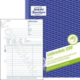 Avery 1240 regnskabsblanket og -bog A5 100 Sider