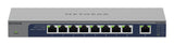 NETGEAR GS108MX-100EUS netværksswitch Ikke administreret L2 Gigabit Ethernet (10/100/1000) Bord-/vægmontering