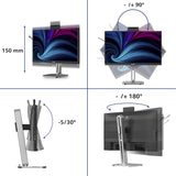 Philips 4000 series 24B2U4301H/00 computerskærm 60,5 cm (23.8") 1920 x 1080 pixel Fuld HD LCD Grå