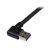 StarTech.com USB 3.0A - USB 3.0B, 1m USB-kabel USB 3.2 Gen 1 (3.1 Gen 1) USB A Micro-USB B 5 Gbit/sek. Sort