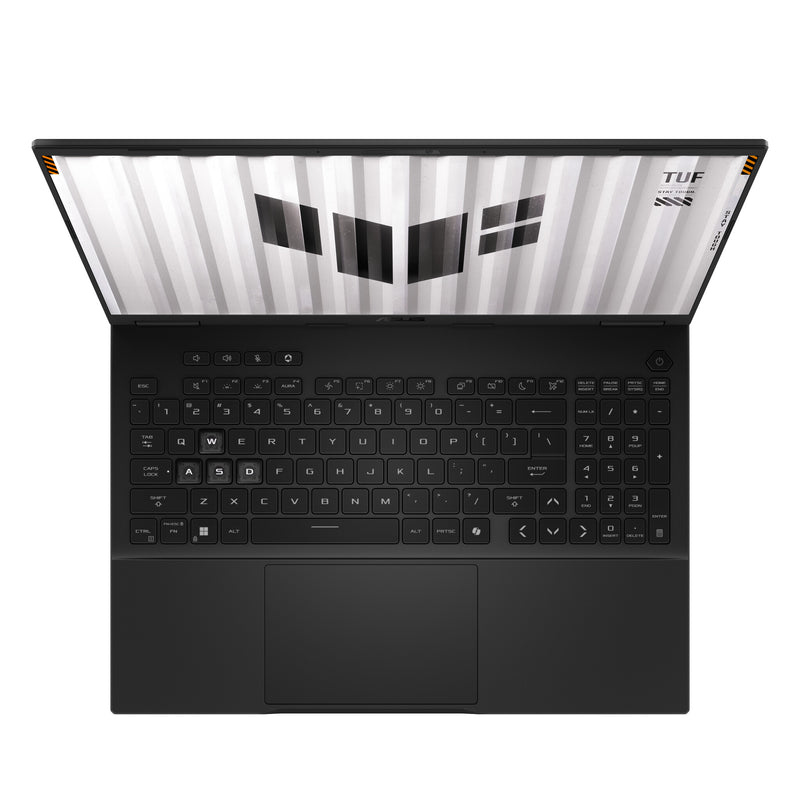 ASUS TUF Gaming F16 TUF608JMR-RV057W Intel® Core™ i7 i7-14650HX Laptop 40,6 cm (16") WUXGA 16 GB DDR5-SDRAM 512 GB SSD NVIDIA GeForce RTX 5060 Wi-Fi 6E (802.11ax) Windows 11 Home Grå