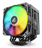 Sharkoon A60 RGB Processor Luftkøler 12 cm Sort 1 stk