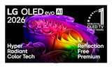 LG OLED evo AI OLED83G67LW 2,11 m (83") 4K Ultra HD Smart TV Wi-Fi Sort