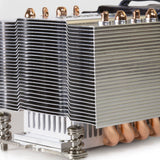 Dynatron A24 Computerkølesystem Processor Køler 6 cm Sort, Sølv 1 stk