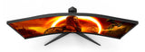 AOC G2 CU34G2XP computerskærm 86,4 cm (34") 3440 x 1440 pixel UltraWide Quad HD LED Sort, Rød