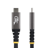StarTech.com CC150CM80GUSB4CABLE USB-kabel USB4 Gen 4x2 1,5 m USB C 80 Gbit/sek. 240 W Sort