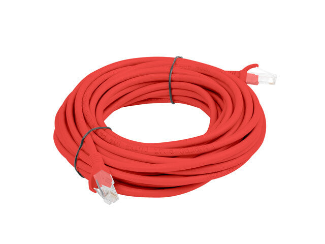 Lanberg PCU6-10CC-0500-R netværkskabel Rød 5 m Cat6 U/UTP (UTP)