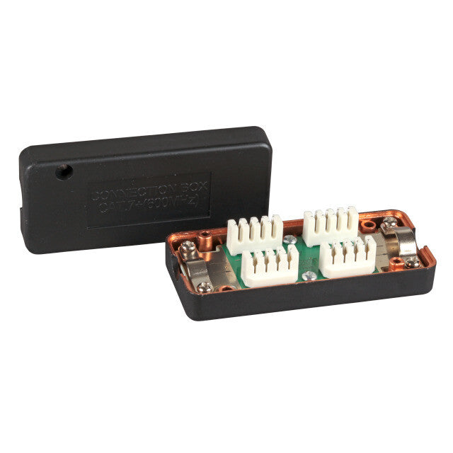 EFB Elektronik 37596.1 netværk fordelerskab Cat7 Sort