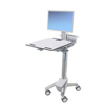 Ergotron StyleView Grå, Rustfrit stål Fladt panel Multimedie kurv/trolley