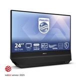 Philips 24B2D5300/00 computerskærm 60,5 cm (23.8") 1920 x 1080 pixel Fuld HD LCD Sort