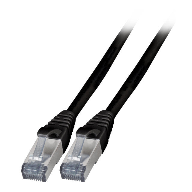 EFB Elektronik K5538SW.2 netværkskabel Sort 2 m Cat6a S/FTP (S-STP)