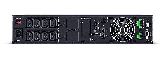 CyberPower OLS2000ERT2UA-B UPS-enhed Dobbeltkonvertering (online) 2 kVA 1800 W 8 AC stikkontakt(er)