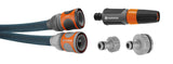 Gardena Liano haveslange 30 m Over jorden Polyvinylchlorid (PVC), Tekstil Sort, Grå