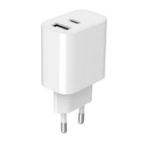 Gembird TA-UC-2AC12-01 oplader til mobil enhed Smartphone, SmartWatch, Tablet Hvid Vekselstrøm Indendørs