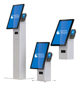 Ergonomic Solutions SpacePole Kiosk SPK402-32 tilbehør til POS-system Kiosk-sæt Hvid Metal 75 x 75 mm 100 x 100 mm