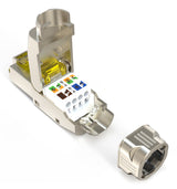 Digitus DN-93638 kabelsamler RJ-45 Sølv, Gul