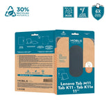Mobilis 060016 tablet etui 27,9 cm (11") Cover Sort, Transparent