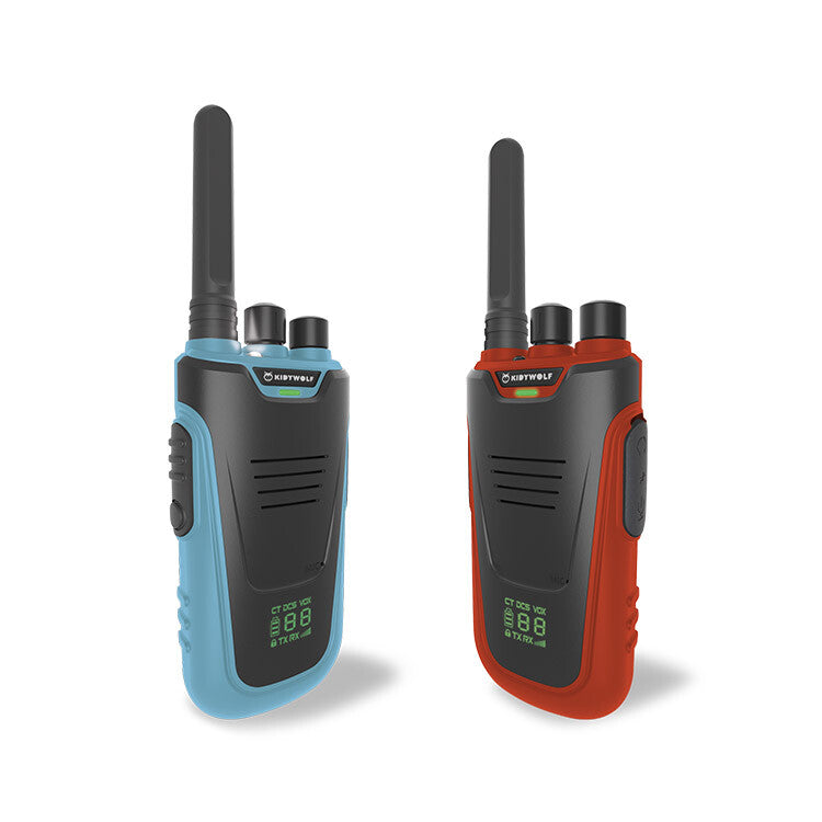 KIDYWOLF 418012 børne elektronik Walkie-talkie til børn