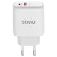 Savio LA-12 oplader til mobil enhed Universel Hvid Vekselstrøm Hurtig opladning Indendørs