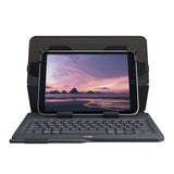 Logitech Universal Folio AZERTY Fransk Bluetooth Sort
