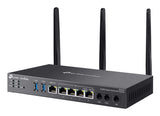 TP-Link Omada AX3000 trådløs router Gigabit Ethernet Dual-band (2,4 GHz / 5 GHz) Sort