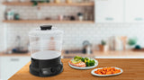 Tefal Minicompact VC139810 dampkoger 2 kurv(e) Fritstående 800 W Sort