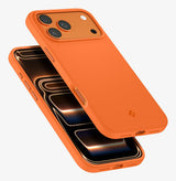 Spigen Silicone Fit (Mag Fit) mobiltelefon etui 16 cm (6.3") Cover Orange