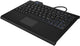 KeySonic KSK-3210ELU (DE) tastatur Hjem USB QWERTZ Tysk Sort