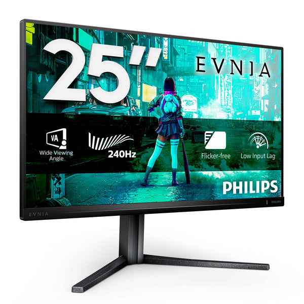 Philips Evnia 25M2N3200W/00 computerskærm 62,2 cm (24.5") 1920 x 1080 pixel Fuld HD LCD Grå