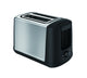 Tefal TT340830 brødrister 7 2 skive(r) 850 W Sort, Rustfrit stål