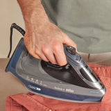 Braun TexStyle 9 0127409002 strygejern Dampstrygejern EloxalPlus soleplate 3200 W Mørkeblå