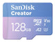 SanDisk Creator 128 GB MicroSDXC UHS-I Klasse 10