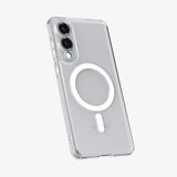 Spigen Ultra Hybrid (MagFit) mobiltelefon etui 17 cm (6.7") Cover Transparent, Hvid