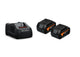 FEIN GBA 18 V 5.0 AH AS battery starter set Batteri- og opladersæt