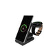 FIXED FIXPOS-SA-BK oplader til mobil enhed SmartWatch, Smartphone, Hovedtelefoner Sort USB Trådløs opladning Hurtig opladning Indendørs