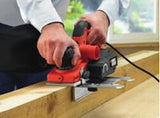 Black & Decker KW750K elektrisk høvl Sort, Rød 16000 rpm 750 W