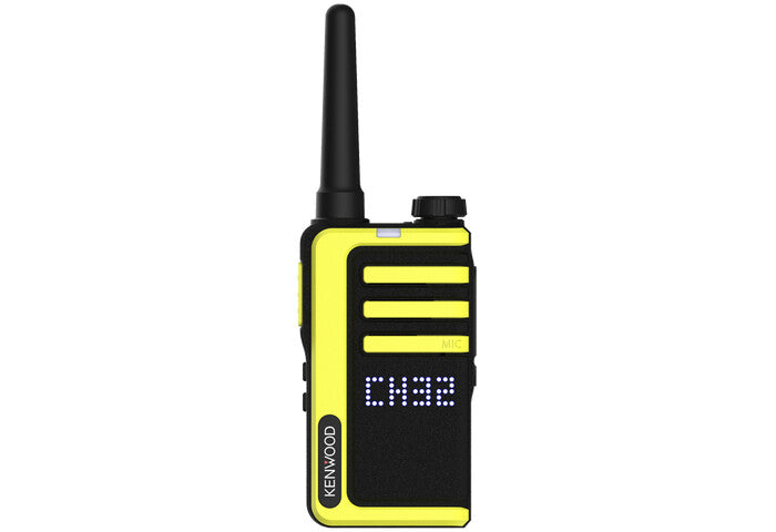Kenwood UBZ-LJ9SET to-vejs radio Sort, Gul