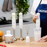 Zelmer ZHB4562L blender Nedsænkning blender 800 W Hvid, Gul