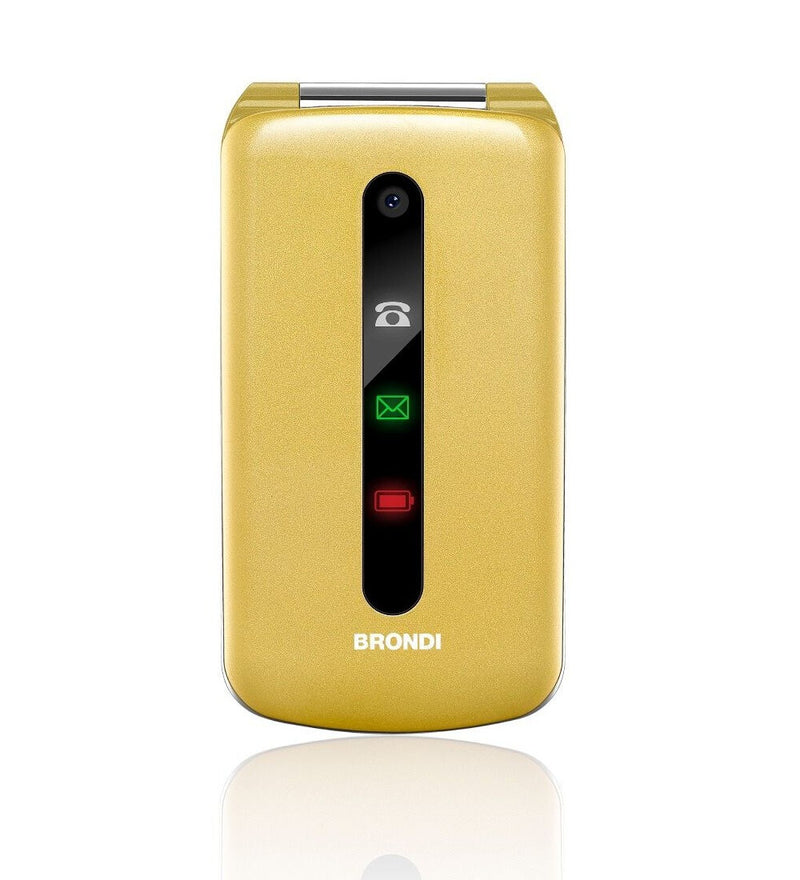 Brondi President 7,62 cm (3") 130 g Guld Feature telefon