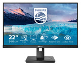 Philips S Line 222S1AE/00 computerskærm 54,6 cm (21.5") 1920 x 1080 pixel Fuld HD LCD Sort