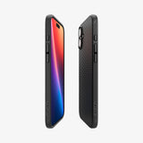 Spigen Liquid Air mobiltelefon etui 15,5 cm (6.1") Cover Sort