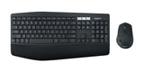 Logitech 920-008219 tastatur Mus inkluderet Hjem RF trådløs + Bluetooth QWERTY Engelsk Sort