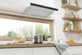 Gorenje TH64E3SGB emhætte Semi indbygget (træk ud) Rustfrit stål 350 m³/t